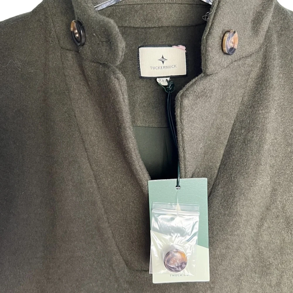 Tuckernuck Olive Emerson Popover Pullover - Picture 13 of 15